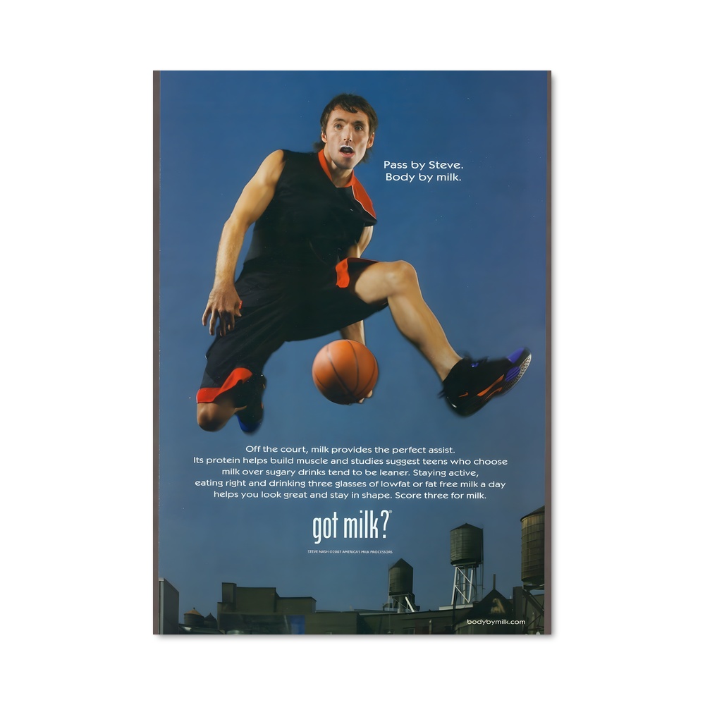 Poster Steve nash marquer